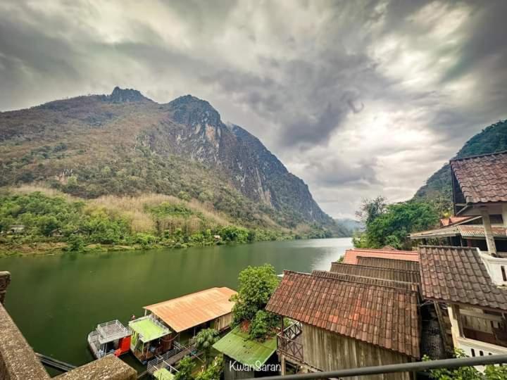 Hotel Cam U View Bungalow Nongkhiaw Exterior foto