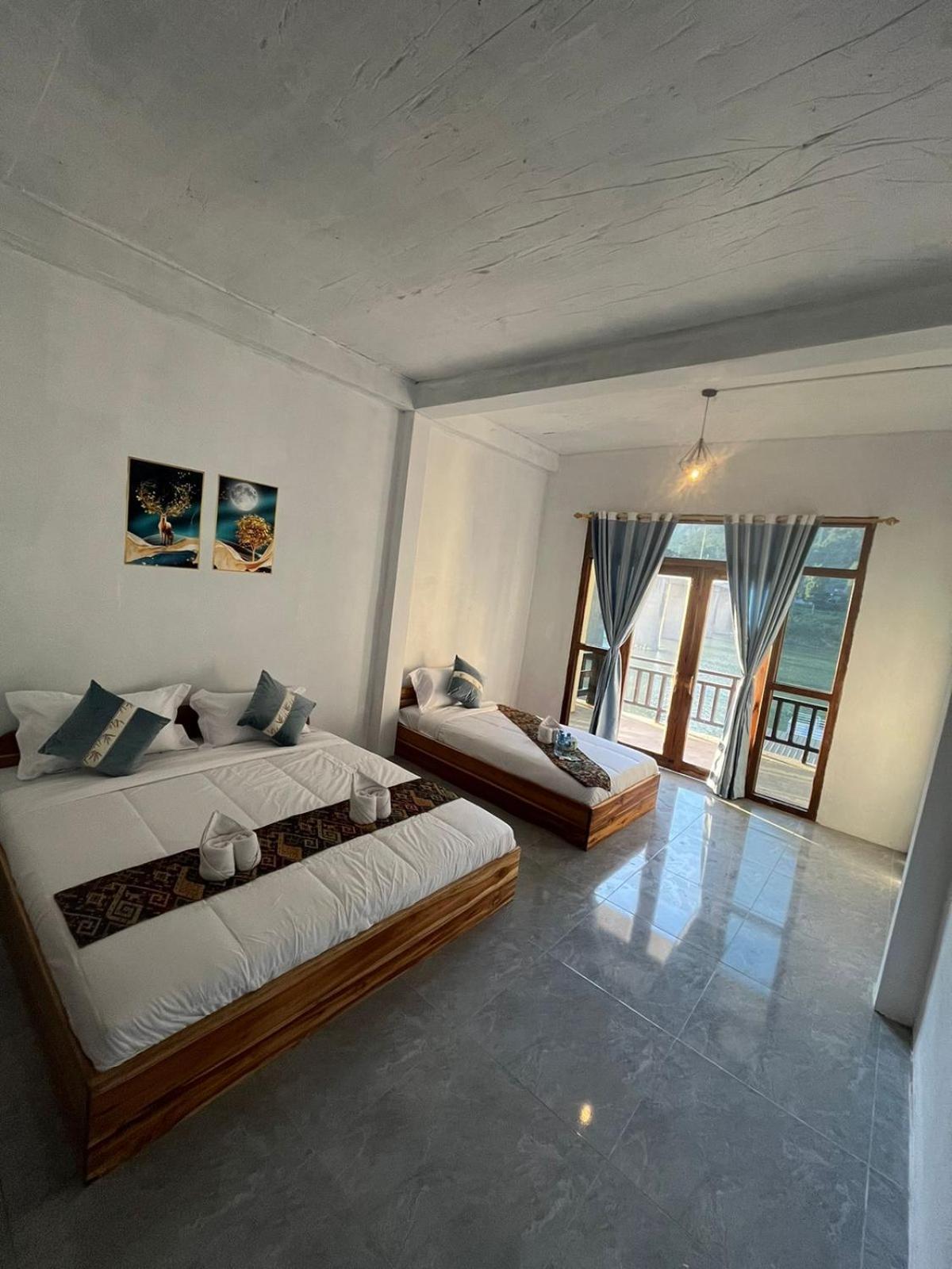 Hotel Cam U View Bungalow Nongkhiaw Exterior foto